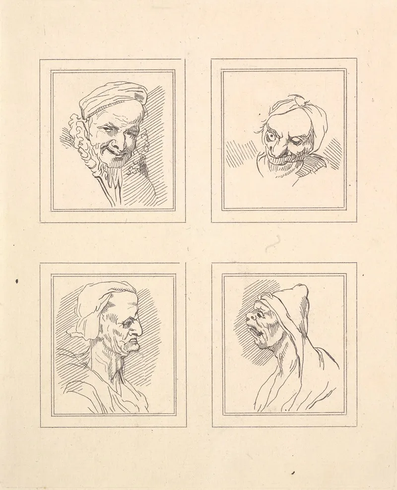Characaturas By Leonardo Da Vinci Pl 18