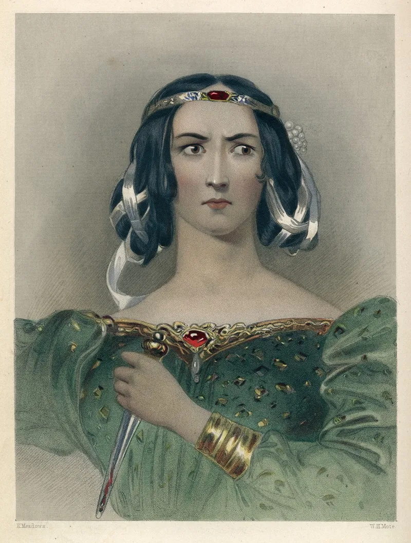 Characteristics Of Women Moral Poetical And Historical Wall Art by Joseph Kenny Meadows - High-Resolution Digital Print