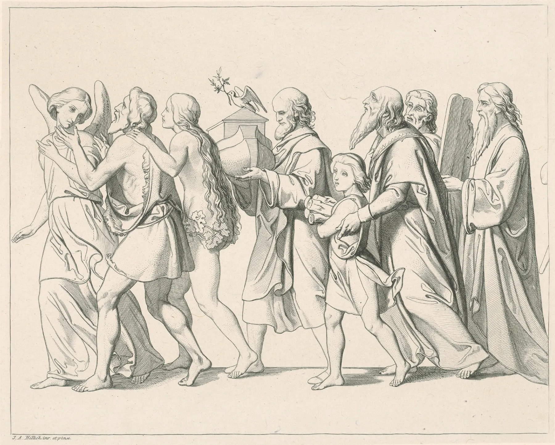 Characters Of The Old Testament 2 Wall Art by Konrád Wiesner - High-Resolution Digital Print