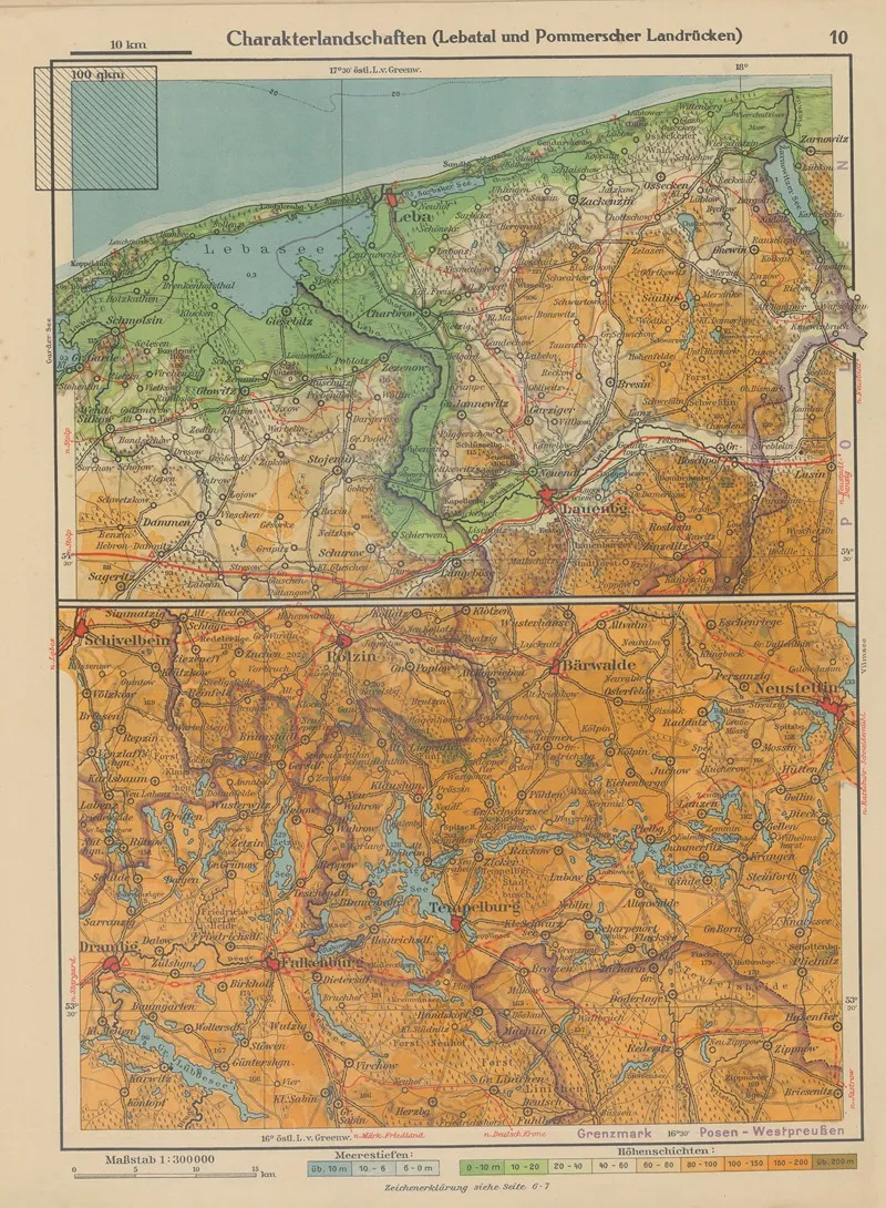 Charakterlandschaften Lebatal Und Pommerscher Landrucken Wall Art by Karl Reinke - High-Resolution Digital Print