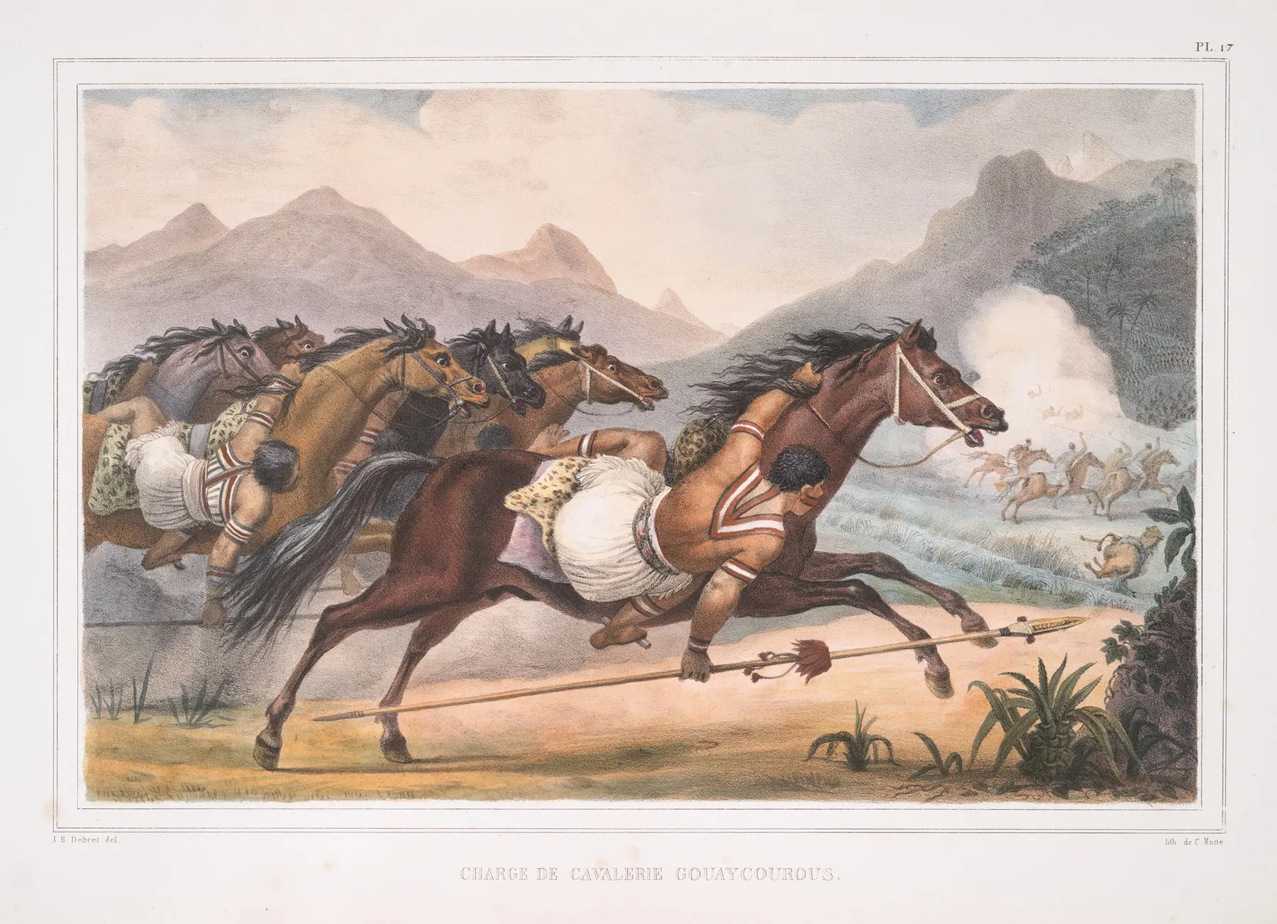 Charge De Cavalerie Gouaycourous