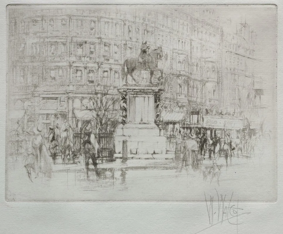 Charing Cross The Statue Of Charles I