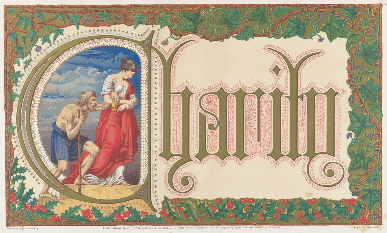 Charity 12 Wall Art by Freeman Gage Delamotte - High-Resolution Digital Print