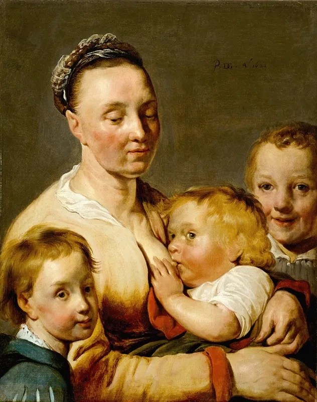 Charity 19 Wall Art by Pieter Fransz. de Grebber - High-Resolution Digital Print