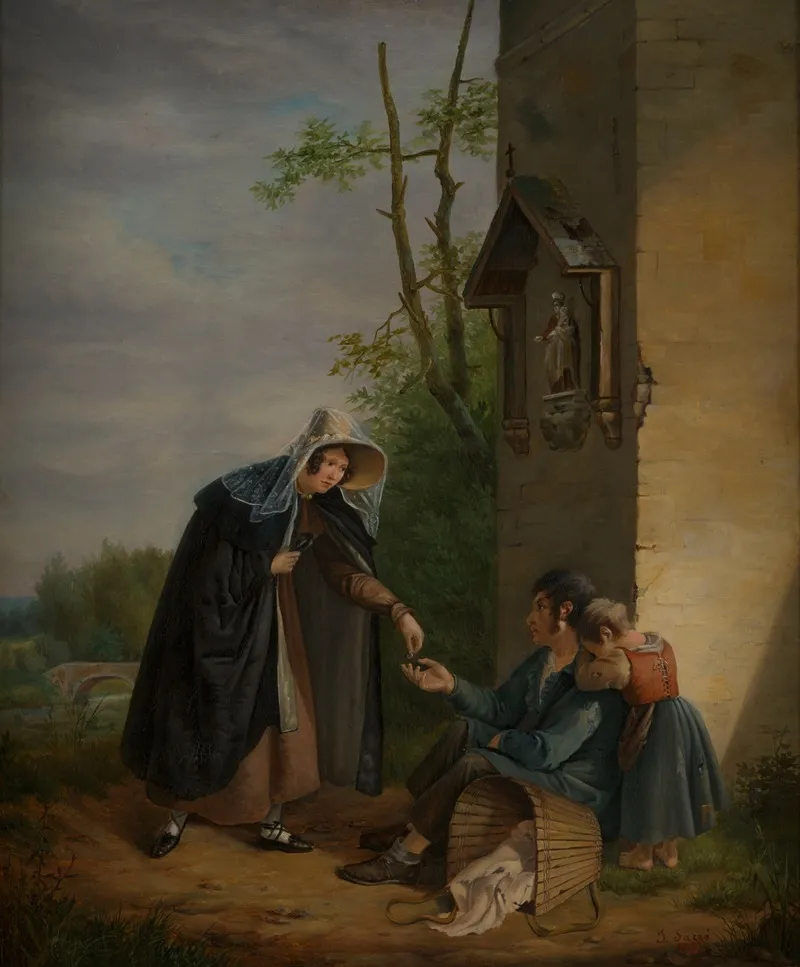 Charity 27 Wall Art by Joseph Sacré - High-Resolution Digital Print