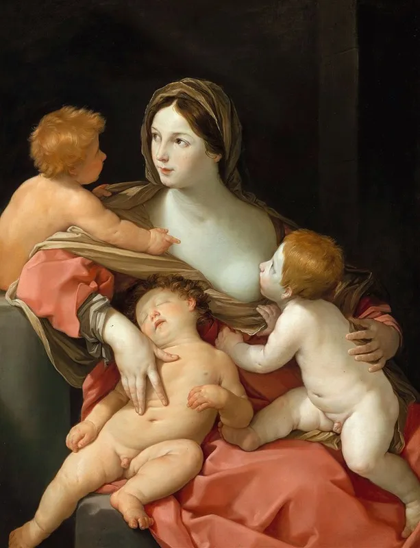 Charity 4 Wall Art by Guido Reni - High-Resolution Digital Print