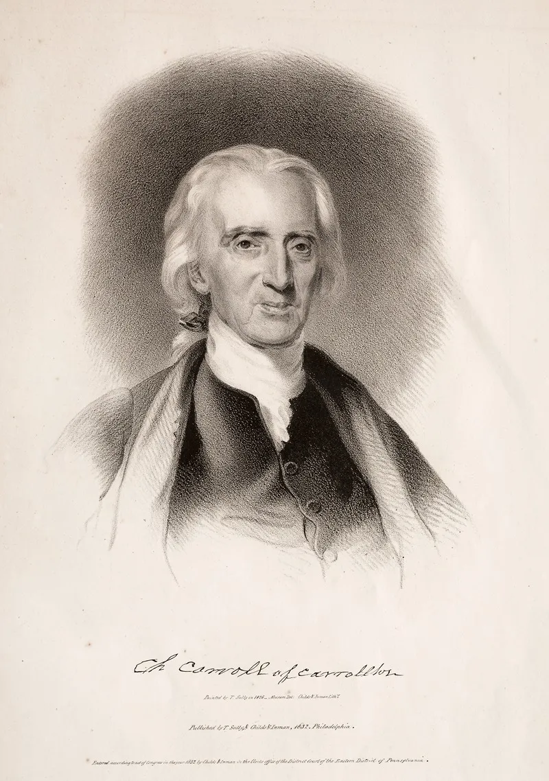 Charles Carroll Of Carrollton Maryland