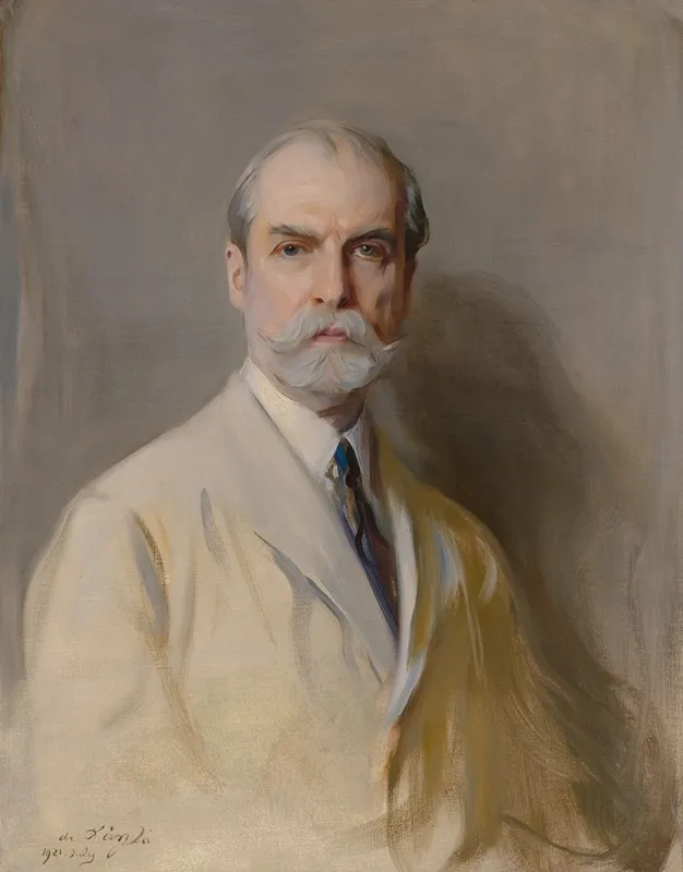 Charles Evans Hughes Wall Art by Philip Alexius de László - High-Resolution Digital Print