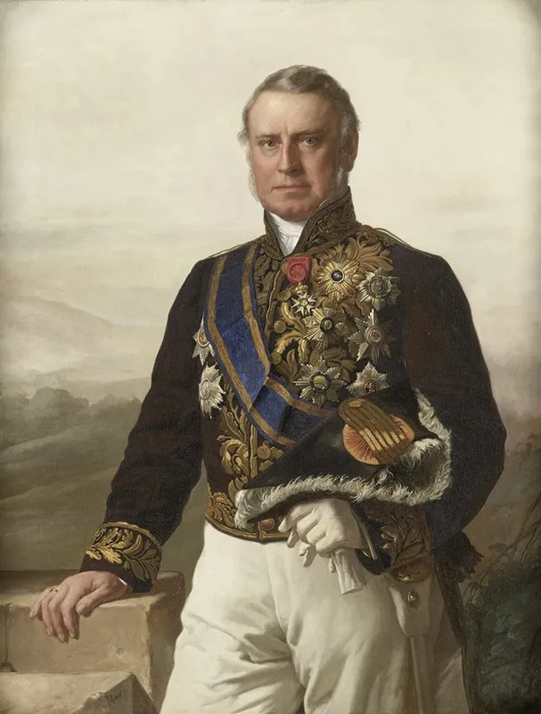 Charles Ferdinand Pahud 1803 73 Gouverneur Generaal 1855 61 Wall Art by Jacob Spoel - High-Resolution Digital Print