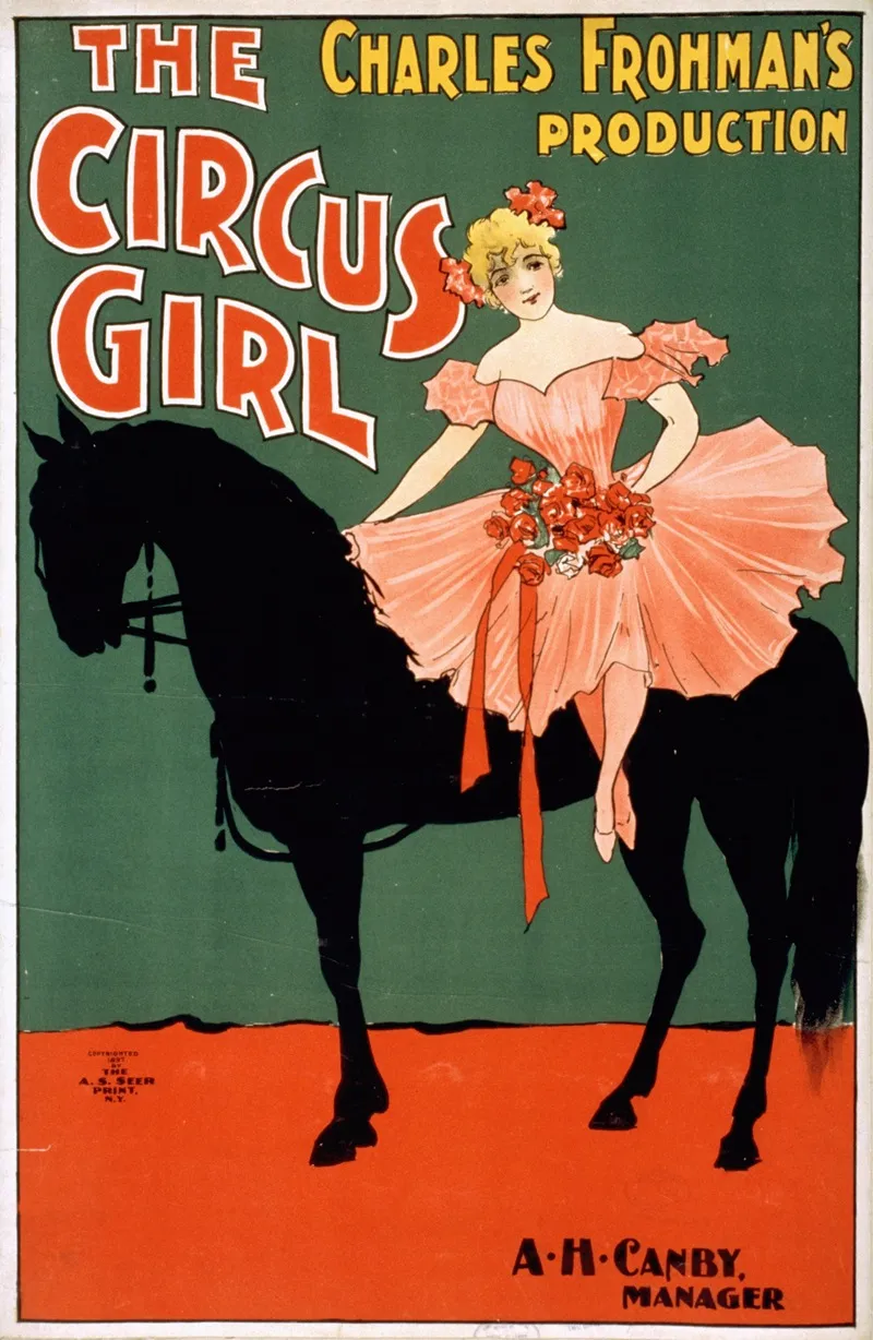 Charles Frohmans Production The Circus Girl 3 Wall Art by Anonymous - High-Resolution Digital Print