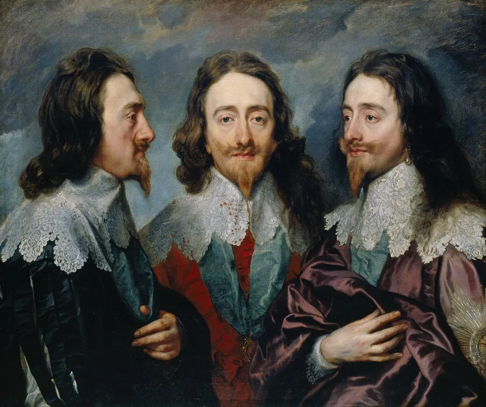 Charles I 1600 49 Wall Art by Anthony van Dyck - High-Resolution Digital Print