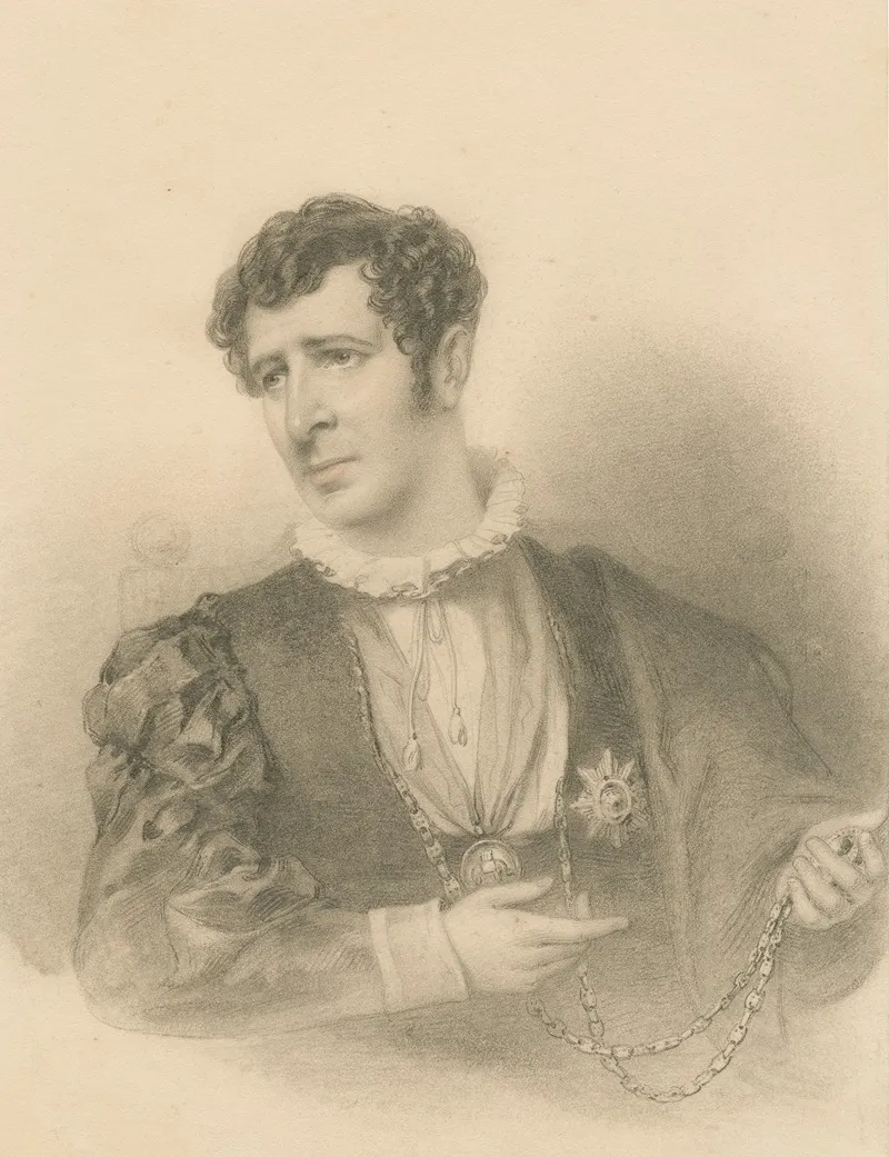 Charles Kemble 2 Wall Art by Richard James Lane - High-Resolution Digital Print