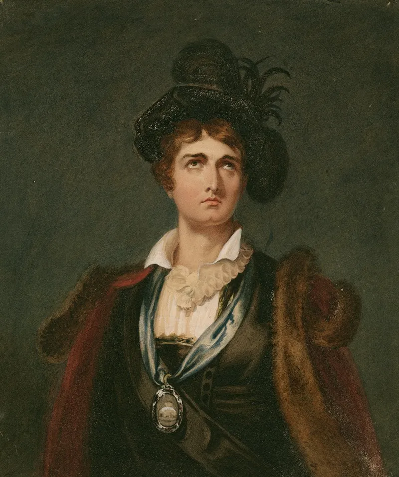 Charles Kemble As Hamlet Wall Art by William Derby - High-Resolution Digital Print