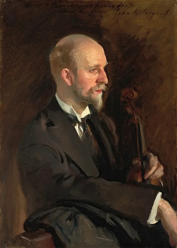 Charles Martin Loeffler Wall Art by John Singer Sargent - High-Resolution Digital Print