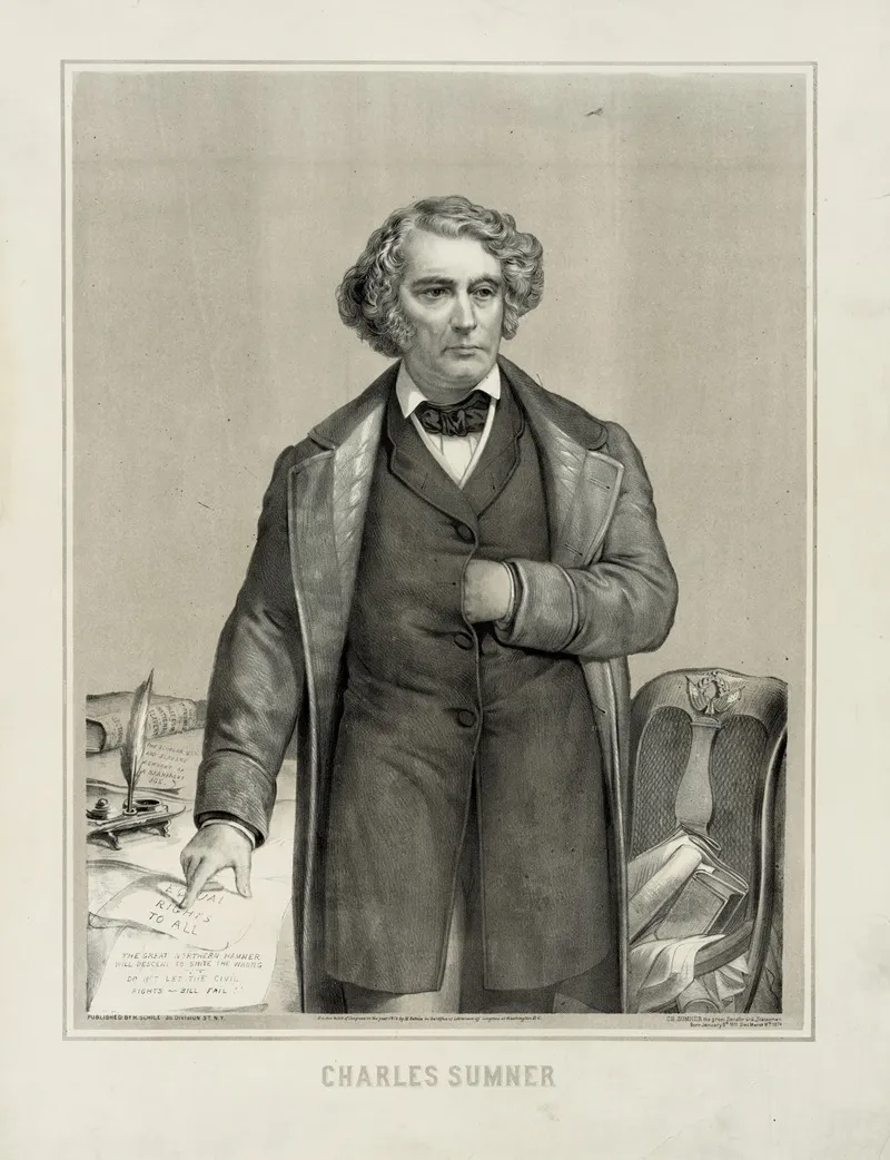 Charles Sumner 6 Wall Art by Henry Jerome Schile - High-Resolution Digital Print
