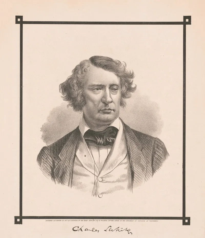 Charles Sumner 8 Wall Art by T. Sinclair &amp; Son - High-Resolution Digital Print
