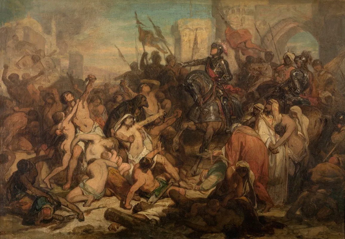 Charles V Frees The Slaves In Tunis