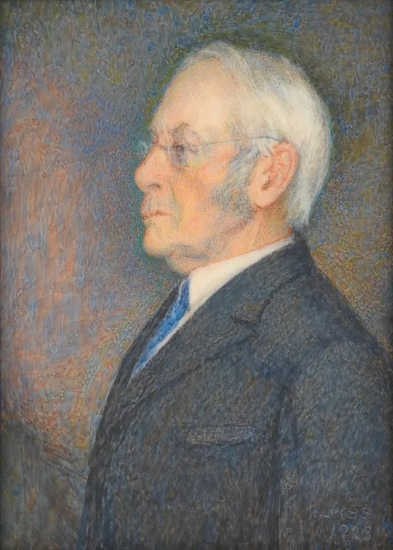 Charles William Eliot Wall Art by Annie Ware Sabine Siebert - High-Resolution Digital Print