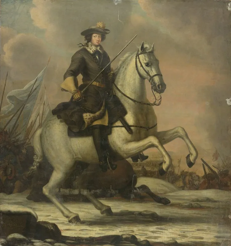 Charles Xi 1665 97 King Of Sweden Wall Art by David Klöcker Ehrenstrahl - High-Resolution Digital Print