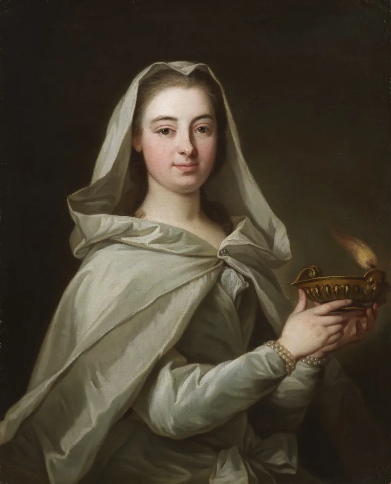 Charlotta Fredrika Sparre As Vestal Wall Art by Donat Nonnotte - High-Resolution Digital Print