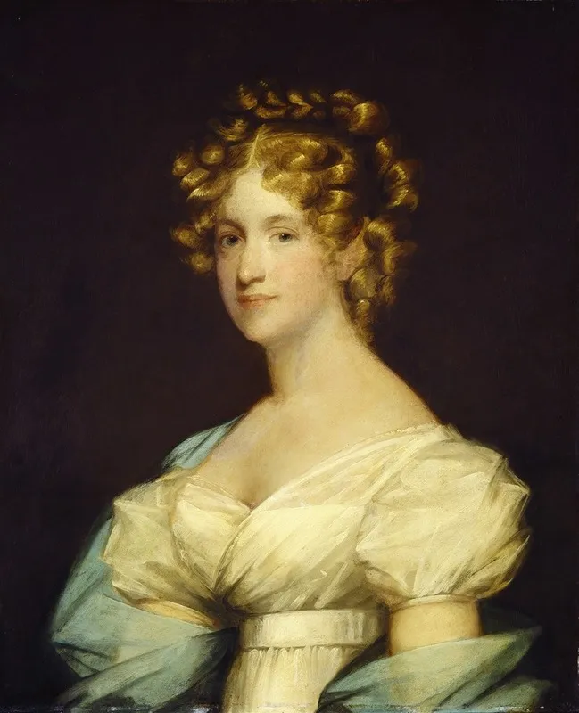 Charlotte Morton Dexter Mrs Andrew Dexter Wall Art by Gilbert Stuart - High-Resolution Digital Print