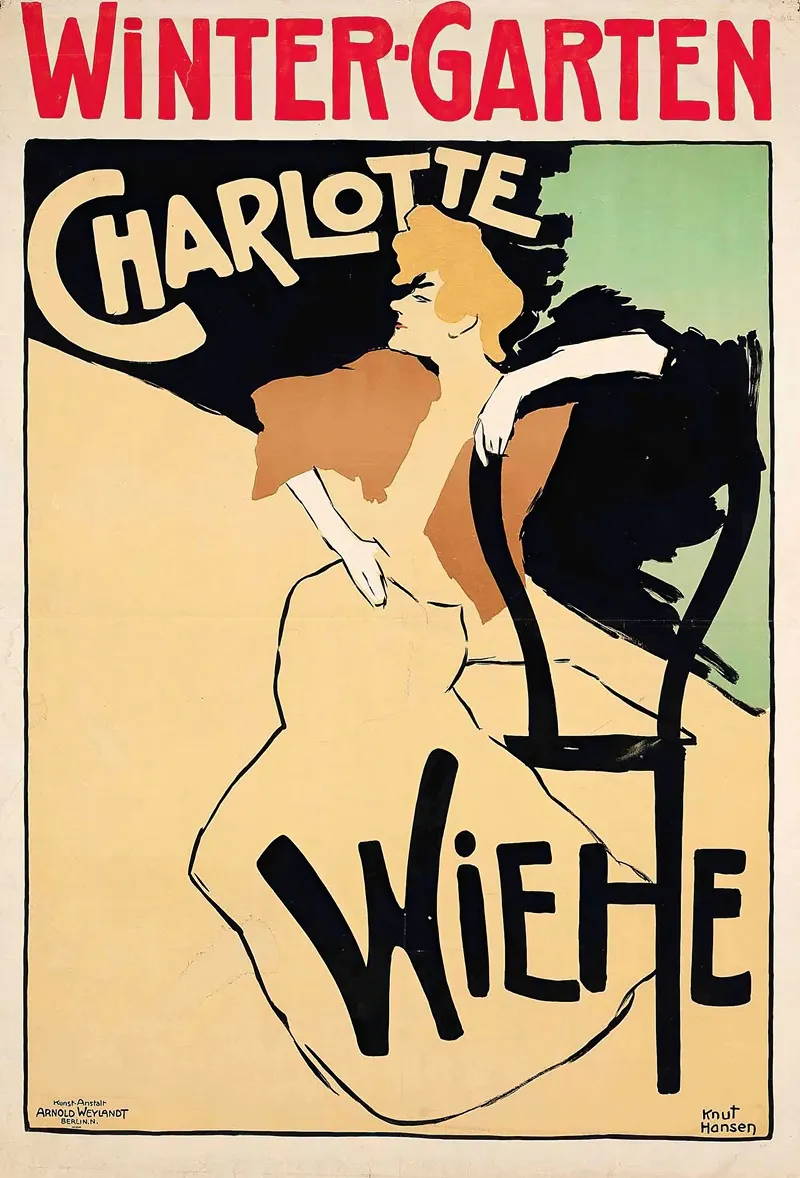 Charlotte Wiehe Winter Garten Wall Art by Knut Hansen - High-Resolution Digital Print