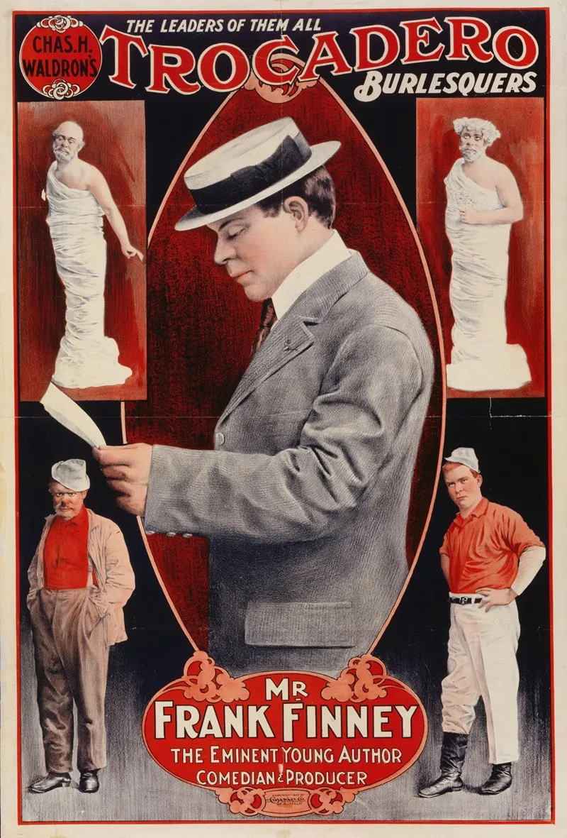 Chas H Waldrons Trocadero Burlesquers Wall Art by Anonymous - High-Resolution Digital Print