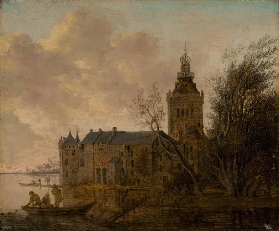 Chateau Montfort Wall Art by Anthonie Jansz. van der Croos - High-Resolution Digital Print