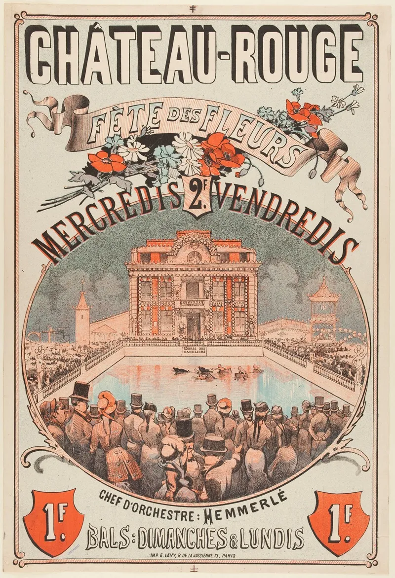 Chateau Rouge Fete Des Fleurs