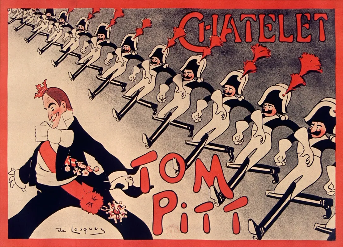 Chatelet Tom Pitt Wall Art by Daniel de Losques - High-Resolution Digital Print
