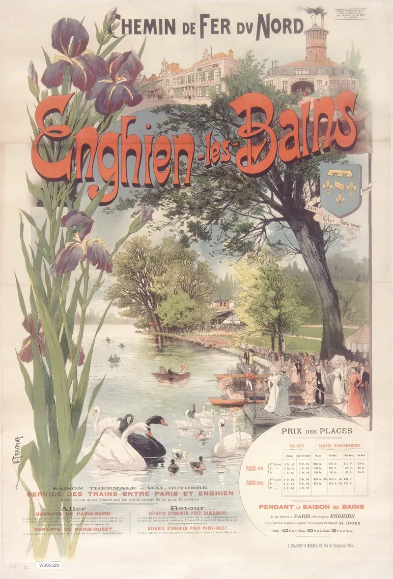 Chemin De Fer Du Nord Enghien Les Bains Val Doise