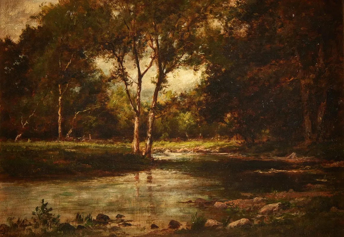 Cherry Creek Delaware Water Gap Pa Wall Art by Charles Linford - High-Resolution Digital Print