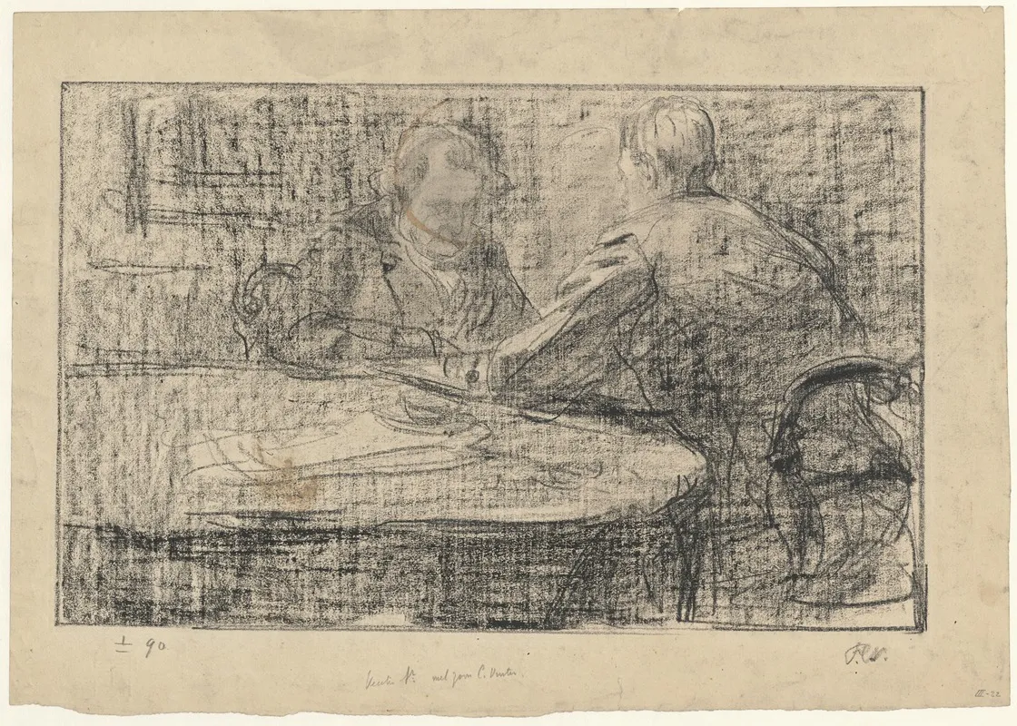Chess Players The Father F A And Brother C Of Floris Verster