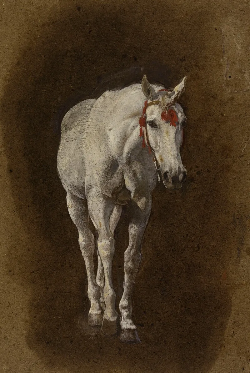 Cheval Wall Art by Léon Bonnat - High-Resolution Digital Print