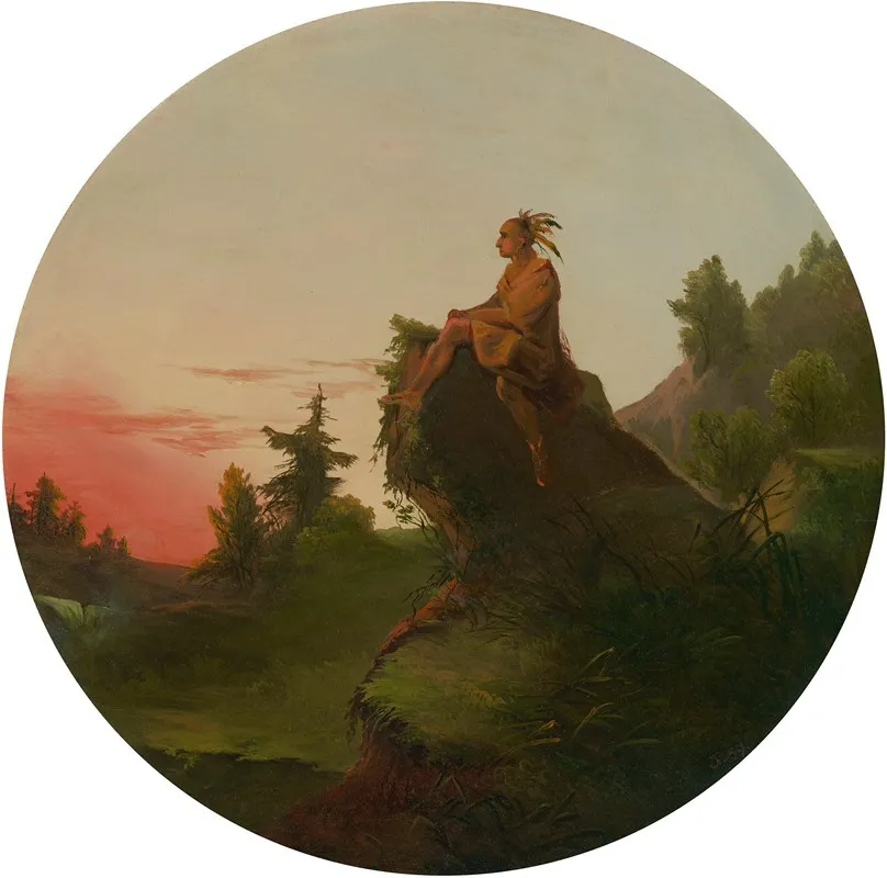 Chieftans Last Gaze Wall Art by Jesse Talbot - High-Resolution Digital Print