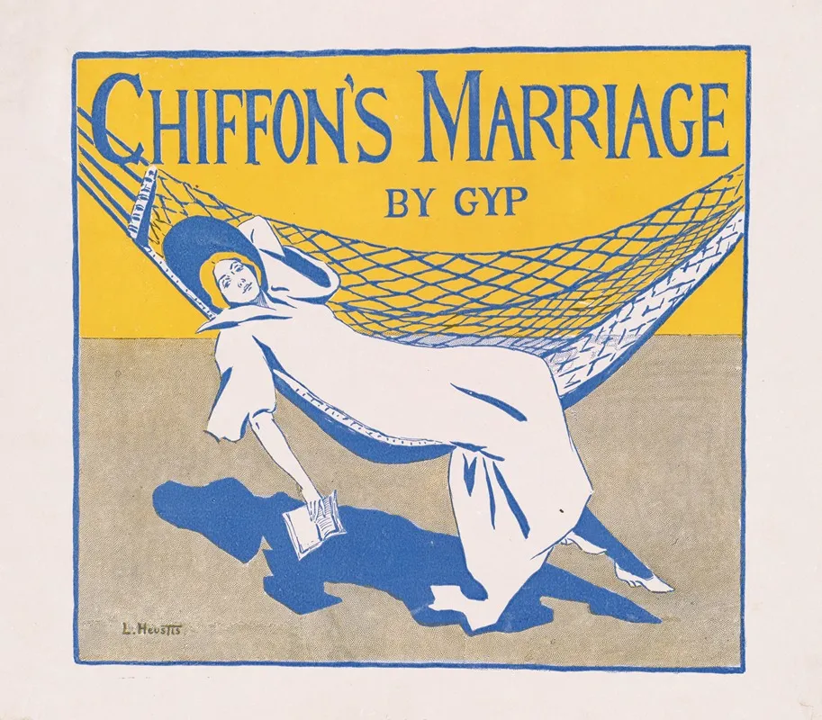 Chiffons Marriage By Gyp Wall Art by Louise Lyons Heustis - High-Resolution Digital Print