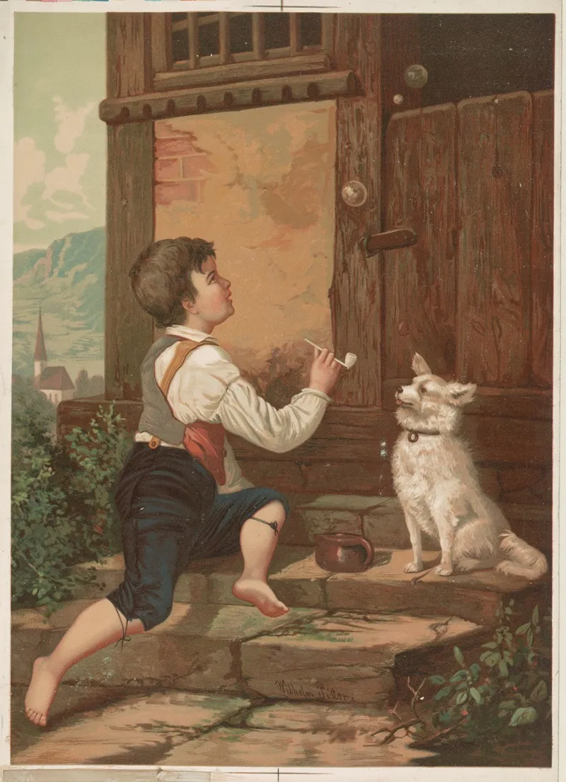 Childhoods Happy Hours Wall Art by Caldwell &amp; Co. - High-Resolution Digital Print