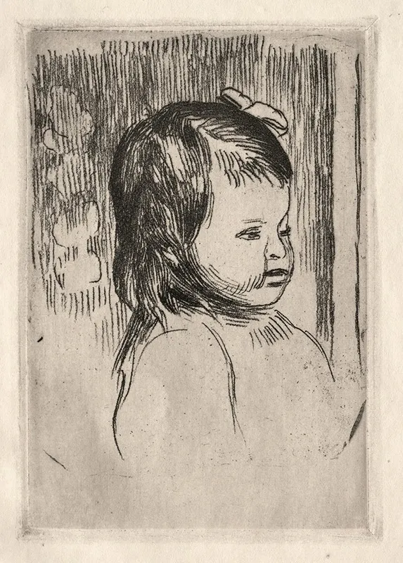 Childs Bust Turned To The Right