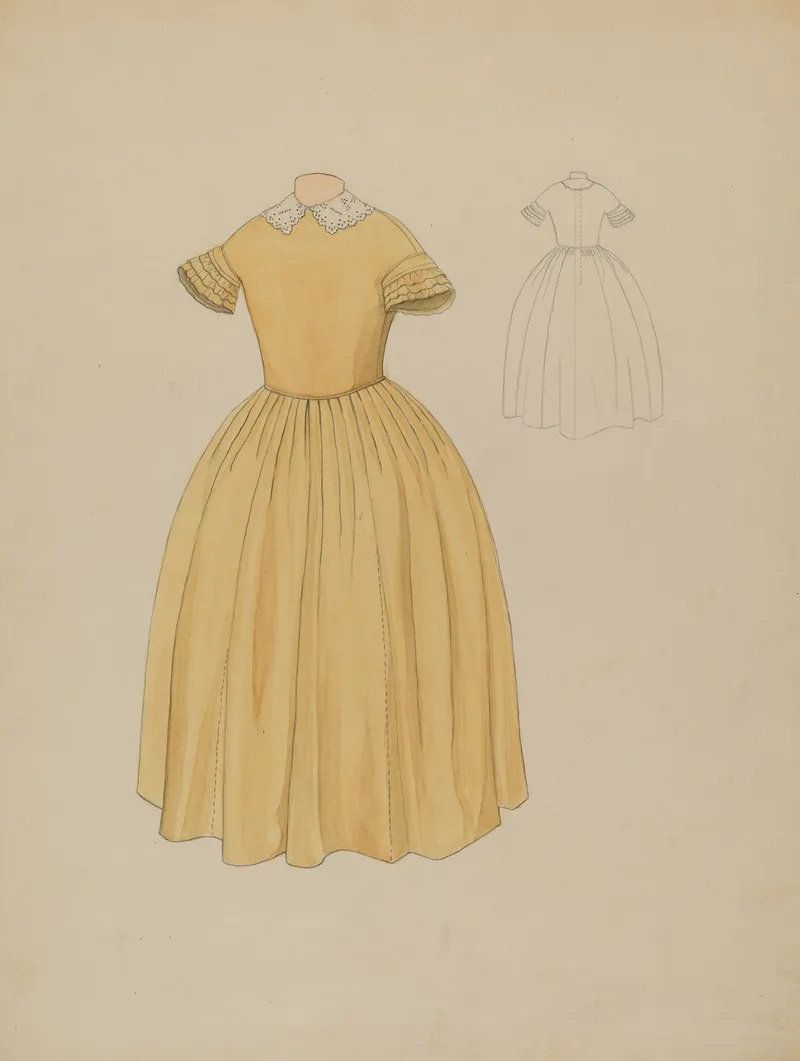 Childs Dress Collar