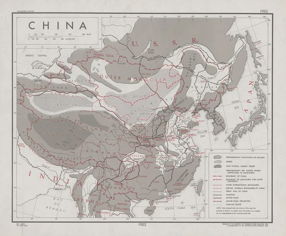 China 6 Wall Art by Office of Strategic Services - High-Resolution Digital Print