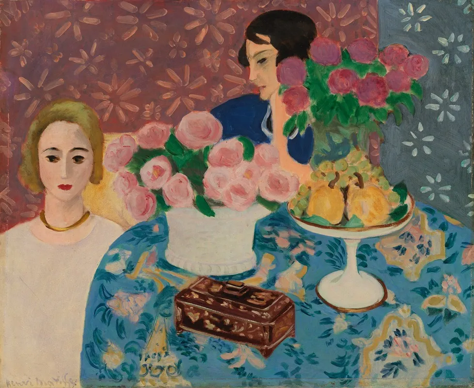 Chinese Casket Le Coffret Chinois Wall Art by Henri Matisse - High-Resolution Digital Print