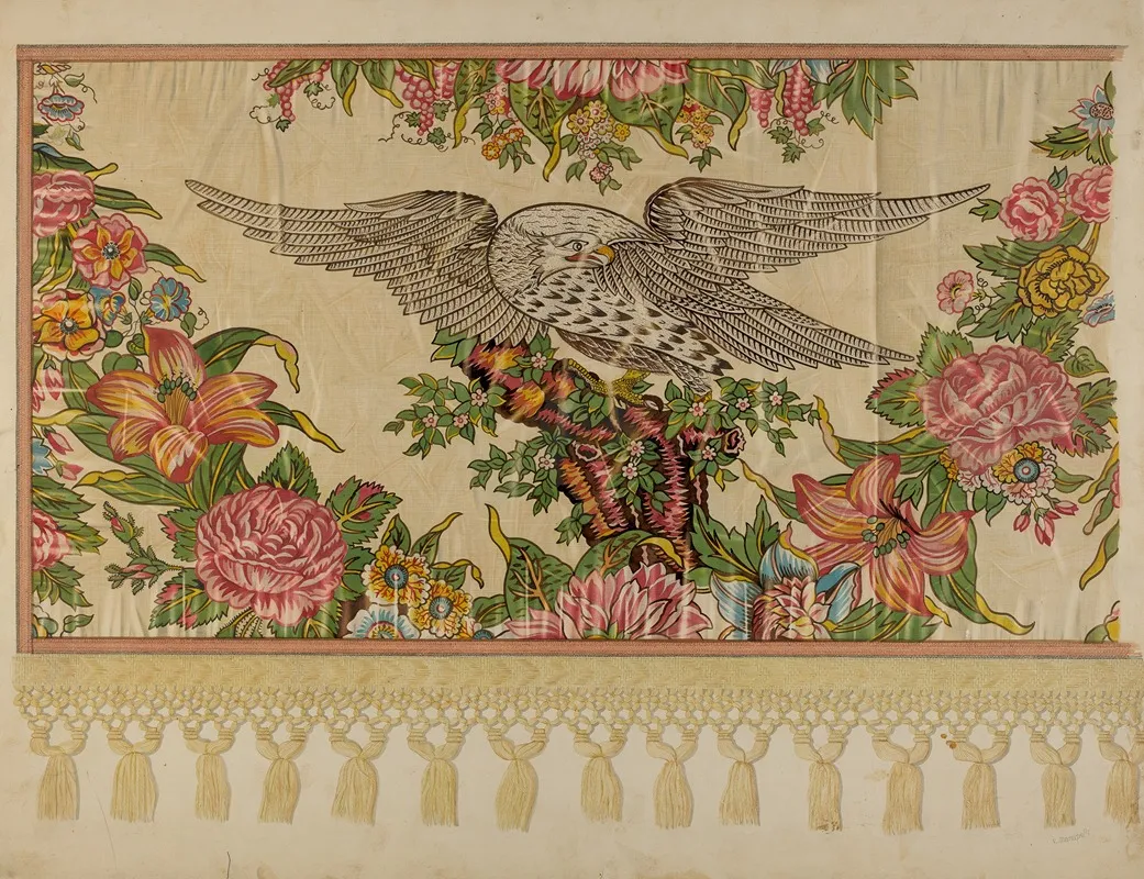 Chintz Valance For Poster Bed