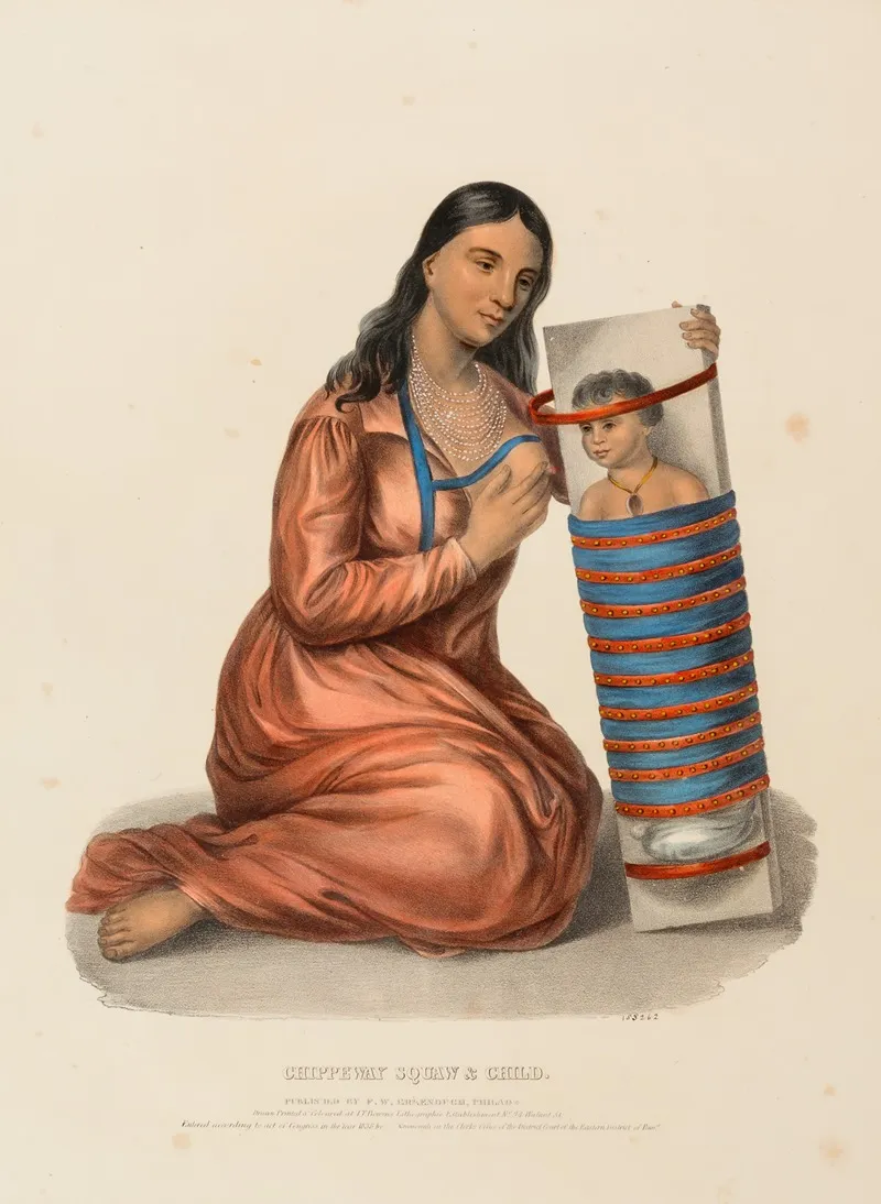 Chippeway Woman Child
