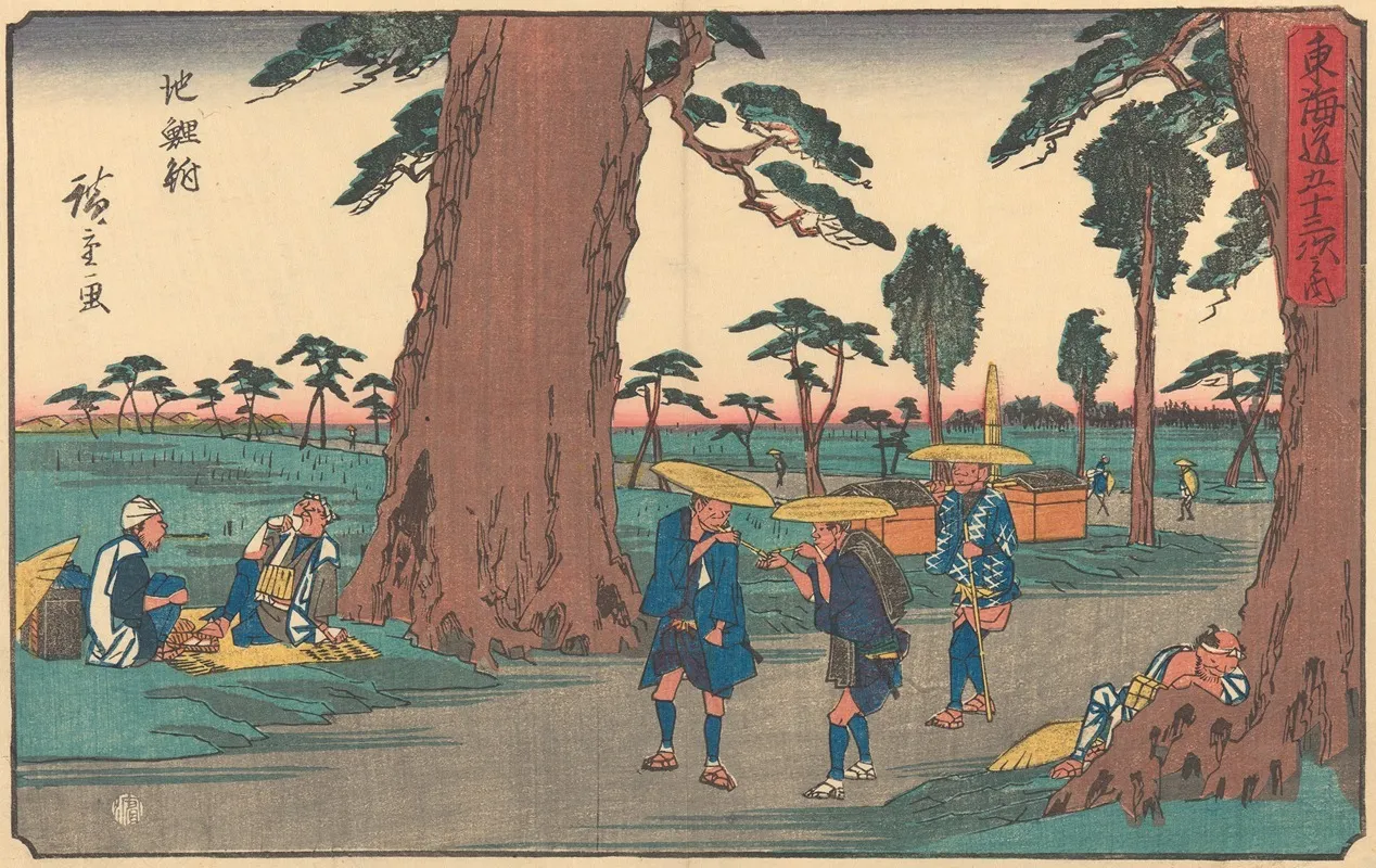 Chiriu 2 Wall Art by Utagawa Hiroshige - High-Resolution Digital Print