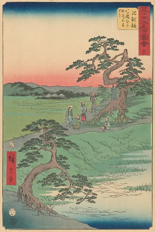 Chiriu Wall Art by Utagawa Hiroshige - High-Resolution Digital Print