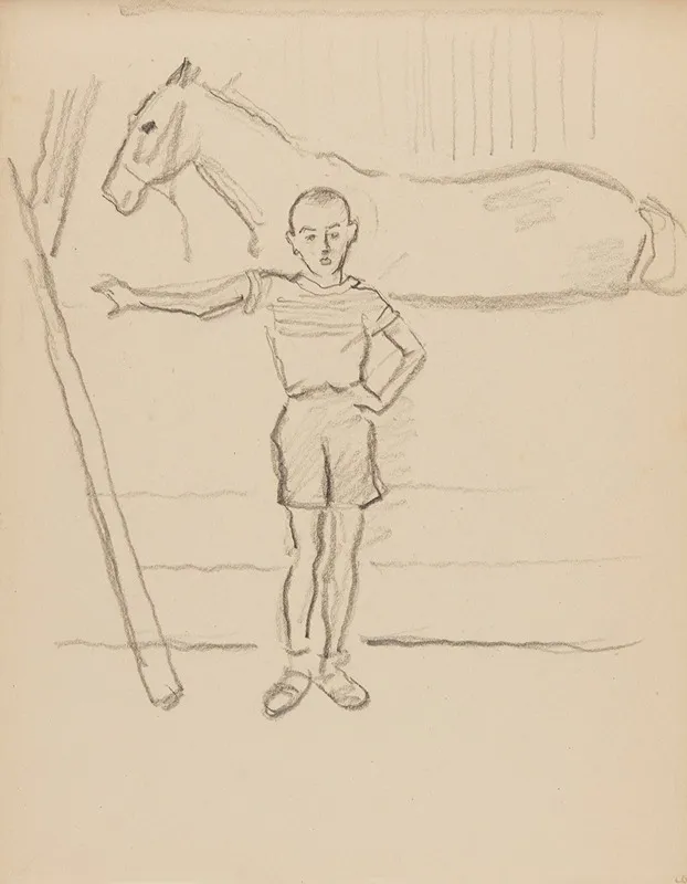 Chlopiec W Stajni