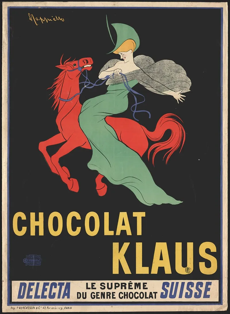 Chocolat Klaus Wall Art by Leonetto Cappiello - High-Resolution Digital Print