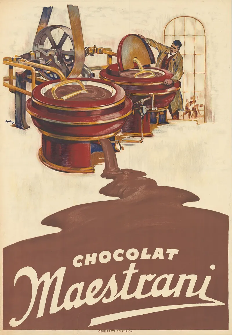 Chocolat Maestrani Wall Art by Philipp Arlen - High-Resolution Digital Print