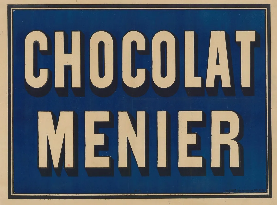 Chocolat Menier 5 Wall Art by Imp. Camis - High-Resolution Digital Print