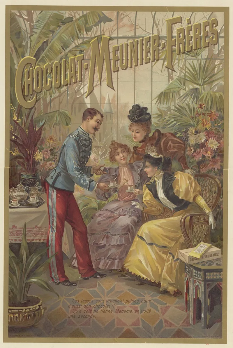 Chocolat Meunier Freres Wall Art by Frederic Hugo d’Alési - High-Resolution Digital Print